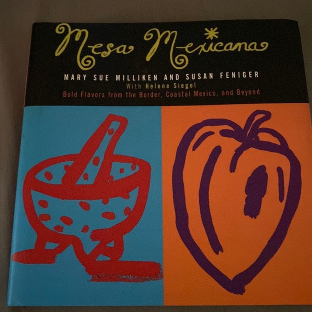 Mesa Mexicana hardcover cookbook cook‎ book